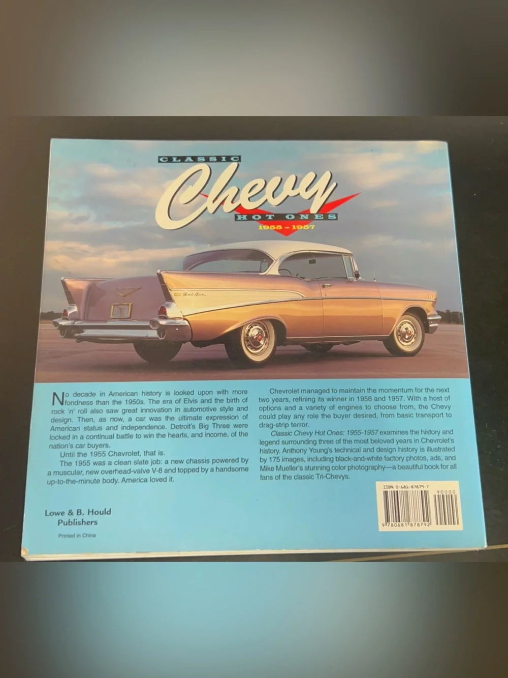 Classic Chevy Hot Ones 1955-1957 Coffee Table Book